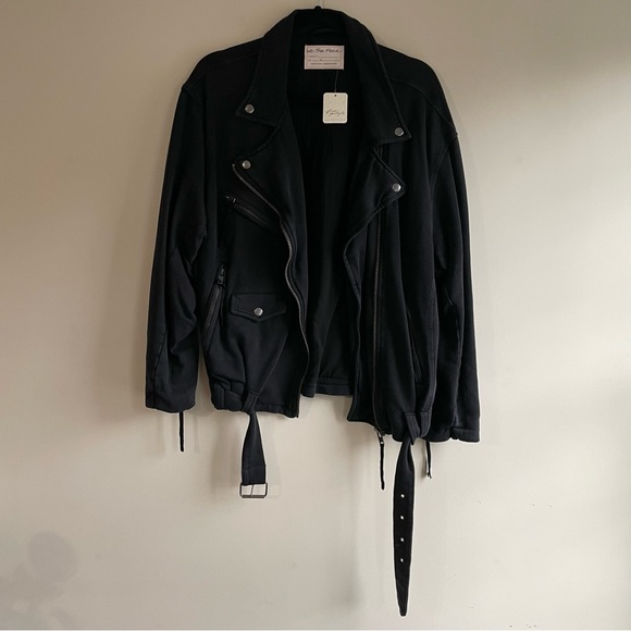 Free People Rebel Knit Moto Jacket - Picture 5 of 9